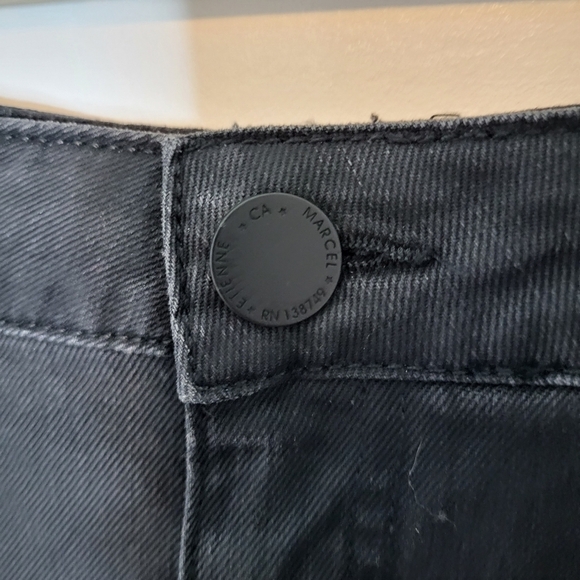 Etienne Marcel Denim Black Skirt Size S - Picture 5 of 12